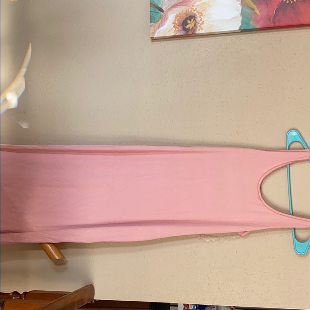 Long Pink Dress